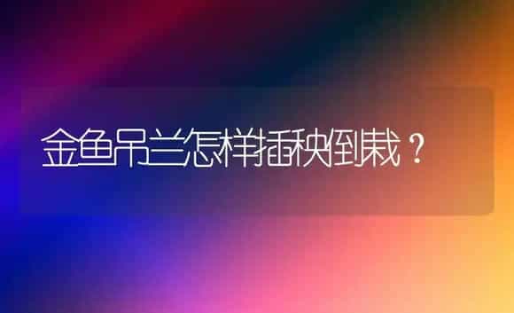 中国最珍稀的木本植物？ | 植物问答