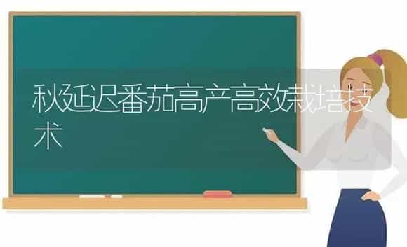 秋延迟番茄高产高效栽培技术 | 植物科普