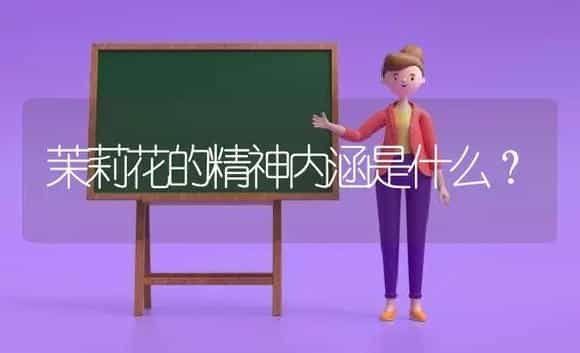 茉莉花的精神内涵是什么？ | 绿植常识