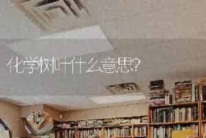 化学树叶什么意思？