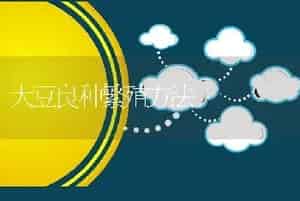 大豆良种繁殖方法