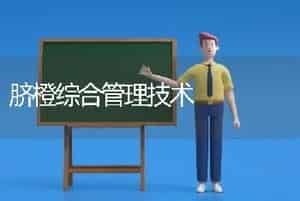 脐橙综合管理技术