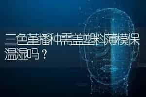 三色堇播种需盖塑料薄模保温湿吗？