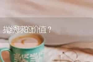 抛绣球的价值？